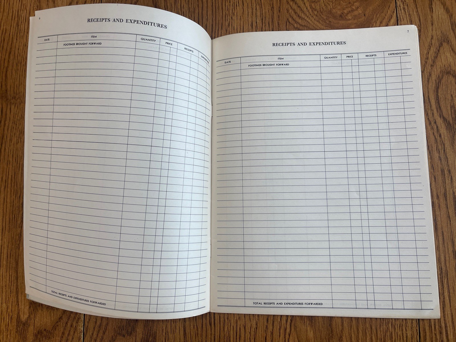 VTG Iowa City Nagle Lumber Advertising Farm Accounting Record Book Keystone