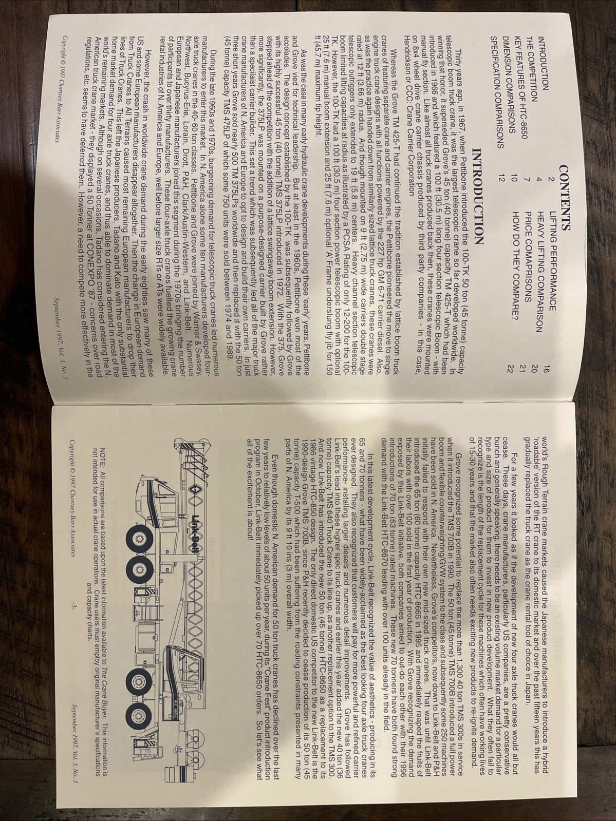 The Crane Buyer September 1997, Vol 3, No. 3
