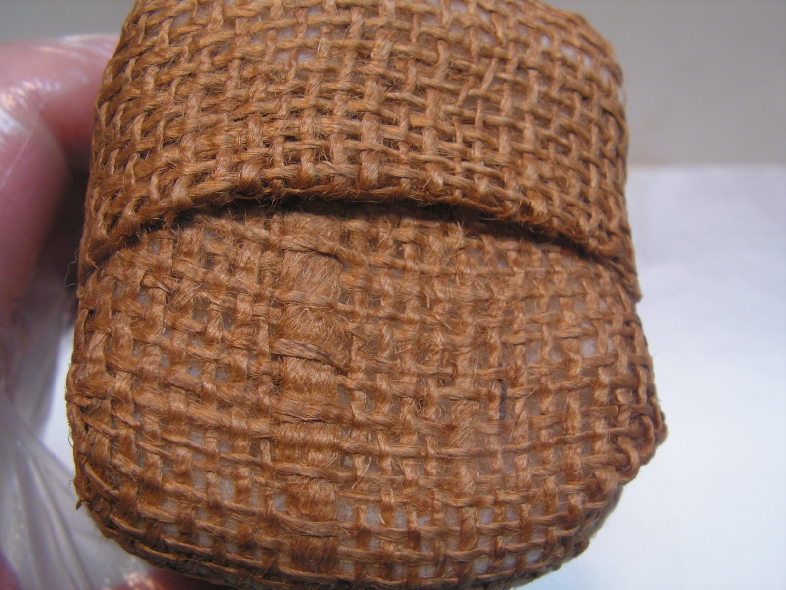 Vintage Cotton Bale Souvenir From EGYPT Per Habitat Center – Small Miniature