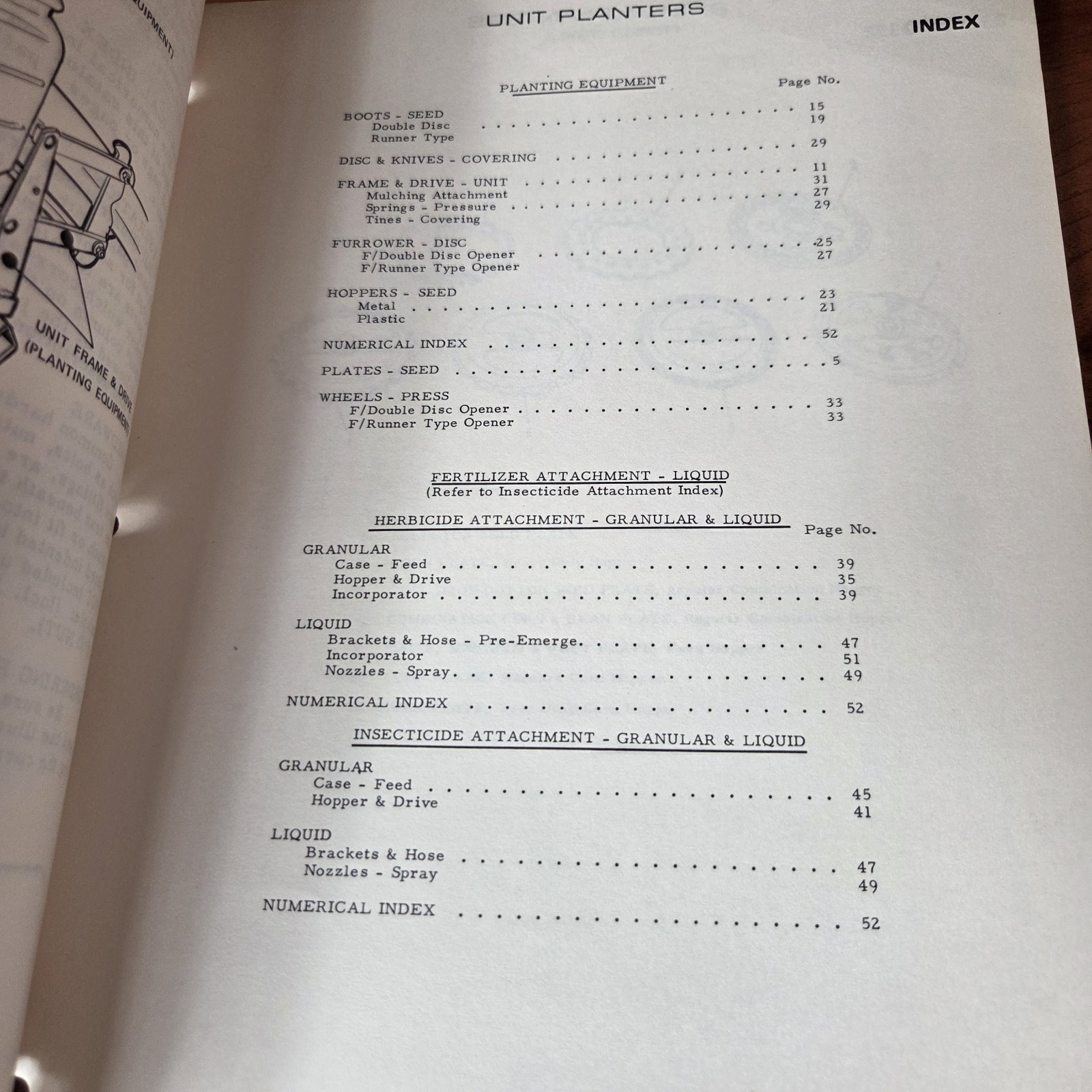 1971 70 Series Allis Chalmers Planters Specifications And Parts Catalog