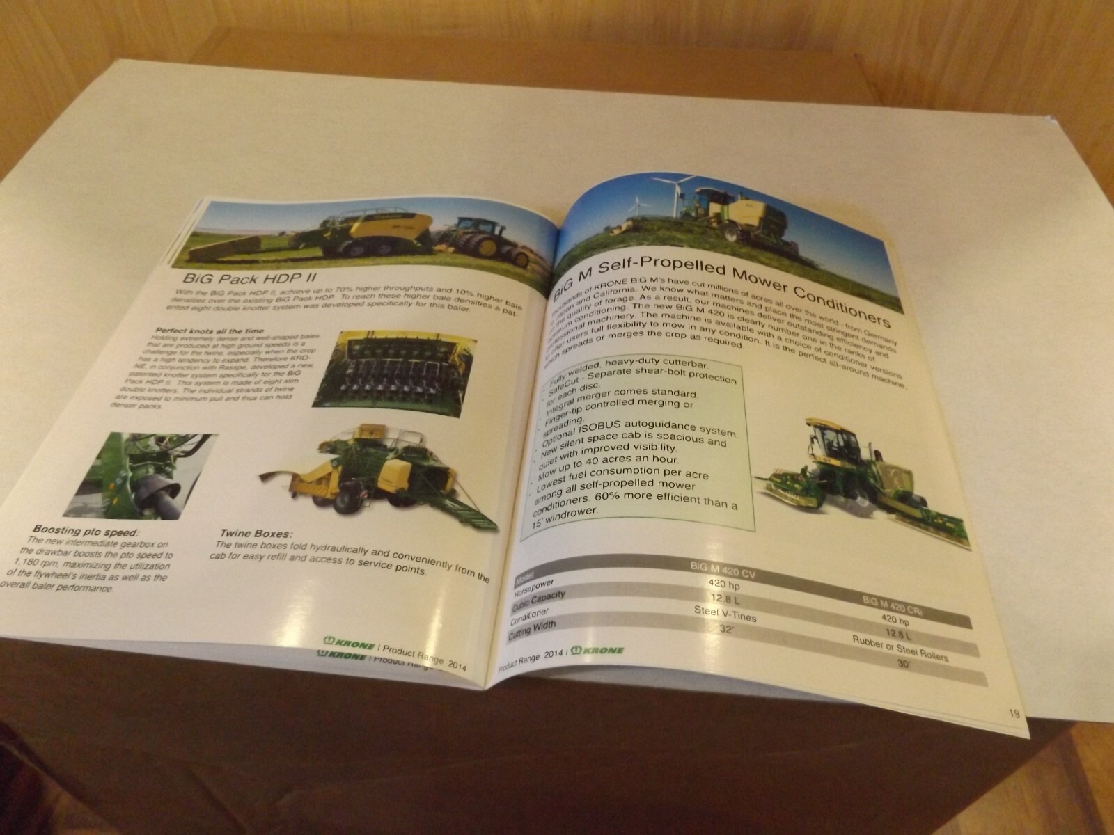 KRONE PRODUCT RANGE 2014.