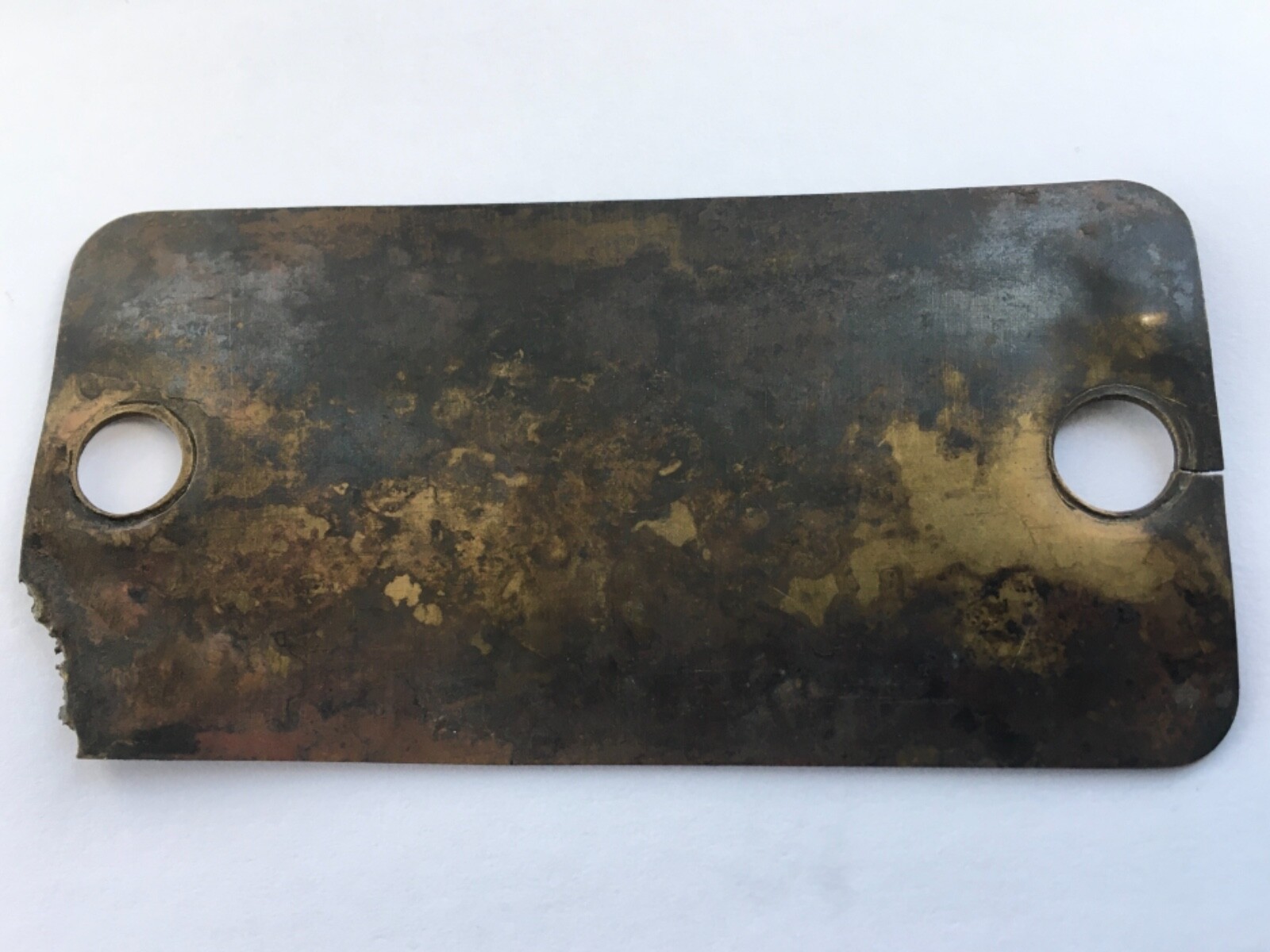 Vtg Metal New Idea Small Sign Badge Coldwater Ohio Tractor Implement Sign Plaque