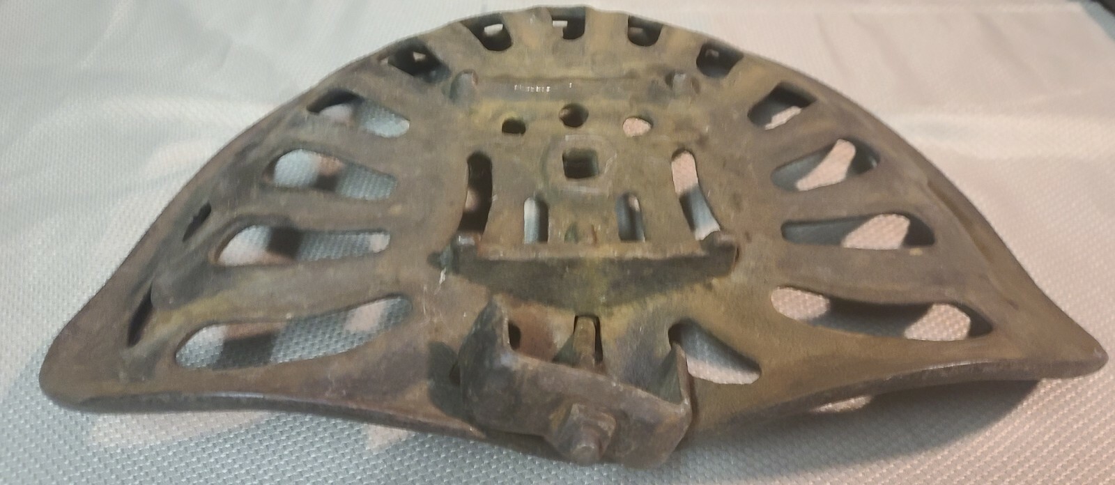 Antique Cast Iron Bud Long Tractor Plow Seat