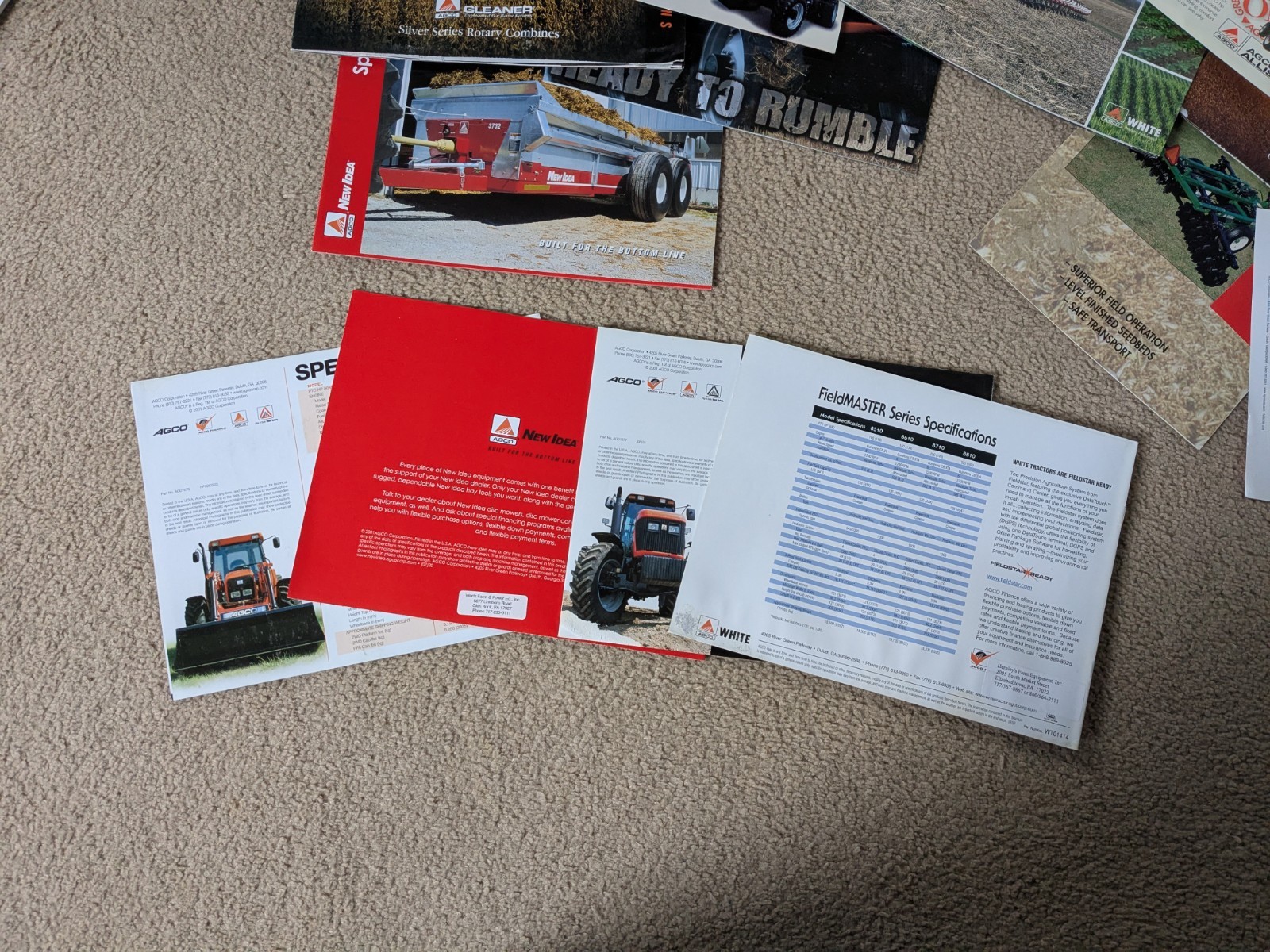 1990&rsquo;s-Early 2000&rsquo;s Agco White Paper Ephemera Lot
