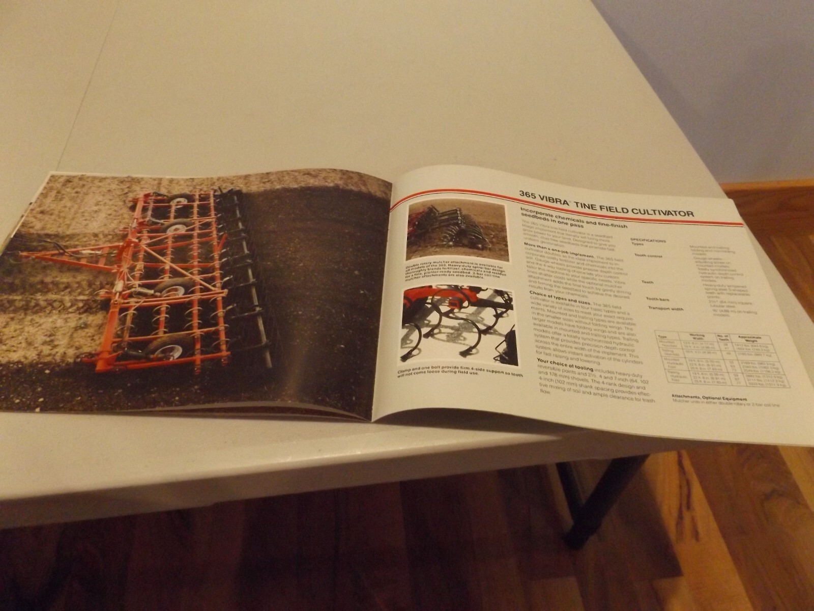 CASE-IH SEEDBED TILLAGE EQUIPMENT, LIT # AD-60261D1