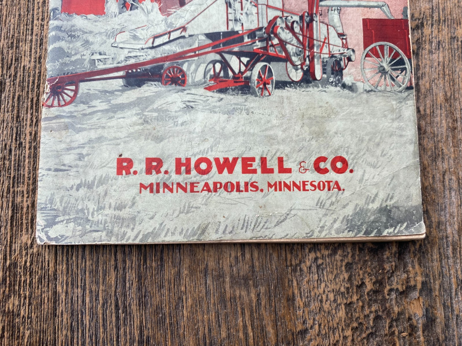 R.R. Howell Thresher & Power Farming Supply Catalog T-34 Minneapolis MN 1934