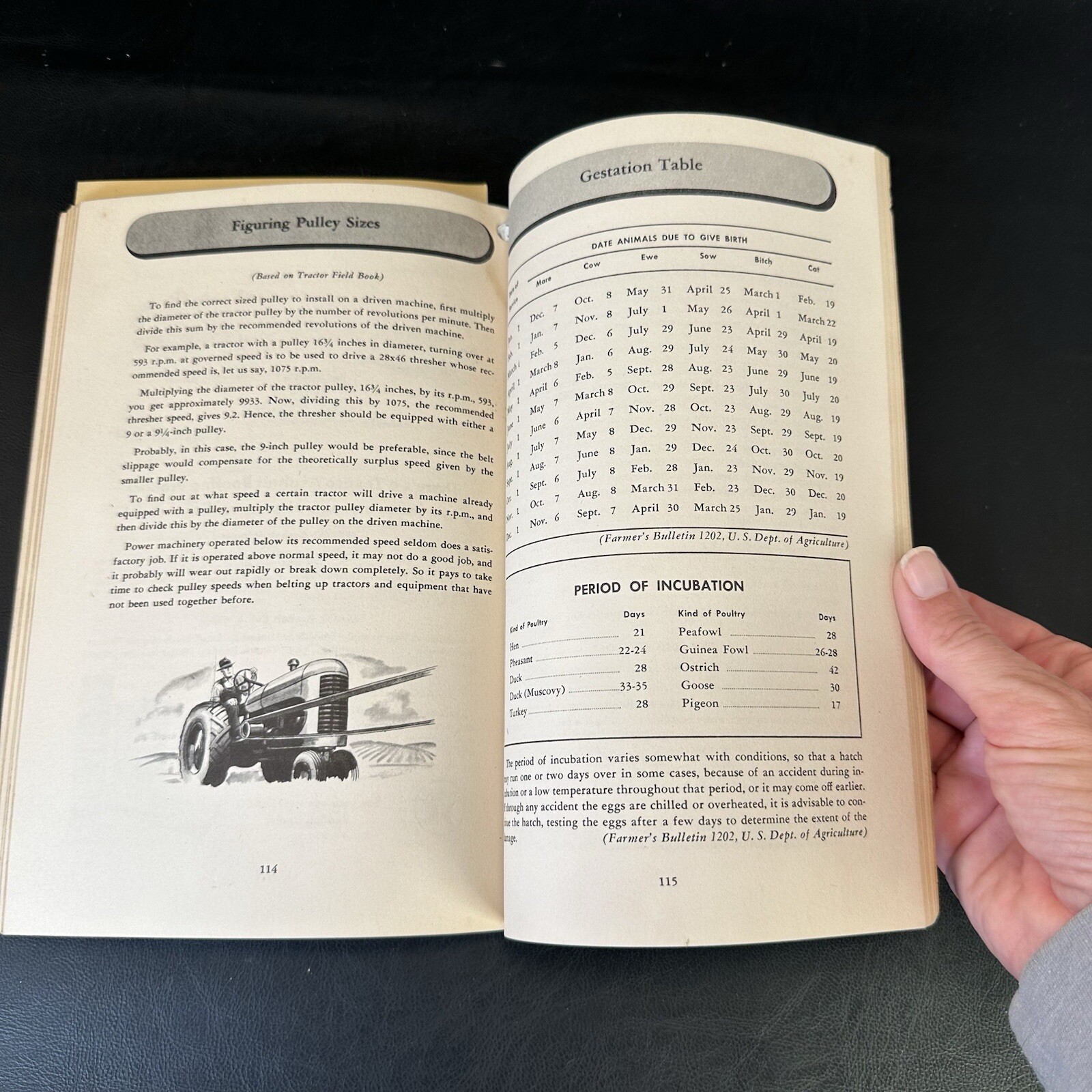 1943 TEXACO HARVEST GOLD FARM MANUAL