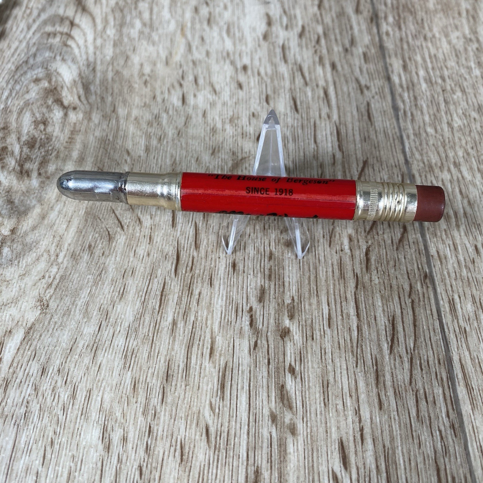 Antique Live Stock Bullet Pencil Souix City Mid-West Livesttock Commission