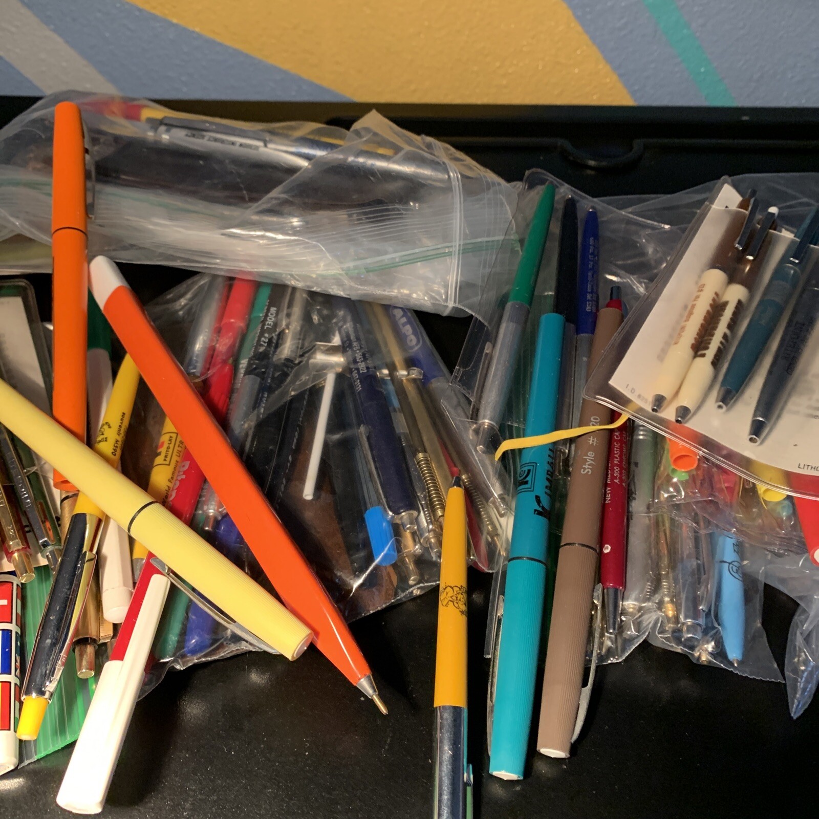 vintage pens ballpoint lot