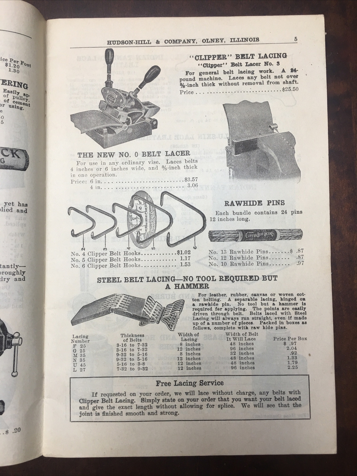 1935 Thresher and Mill Supply Catalogue Hudson-Hill & Co