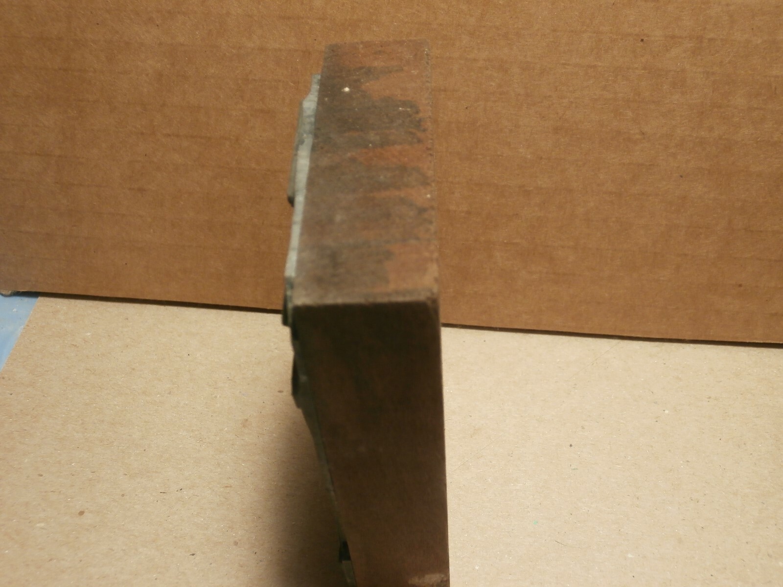 Antique Printers Printing Block Wine Cider Fruit Press Barrel