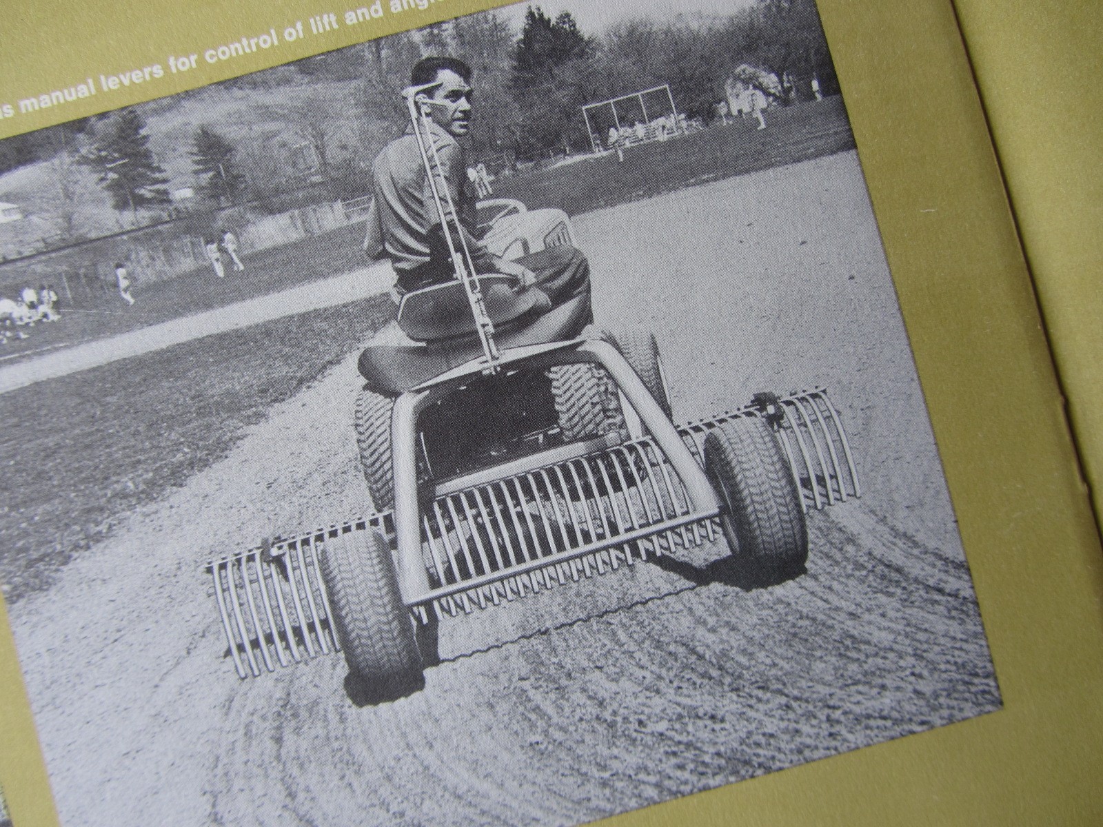 c1970s York Tractor RAKES Sales Brochure Specs Photos Models Pro RE RM RO RS