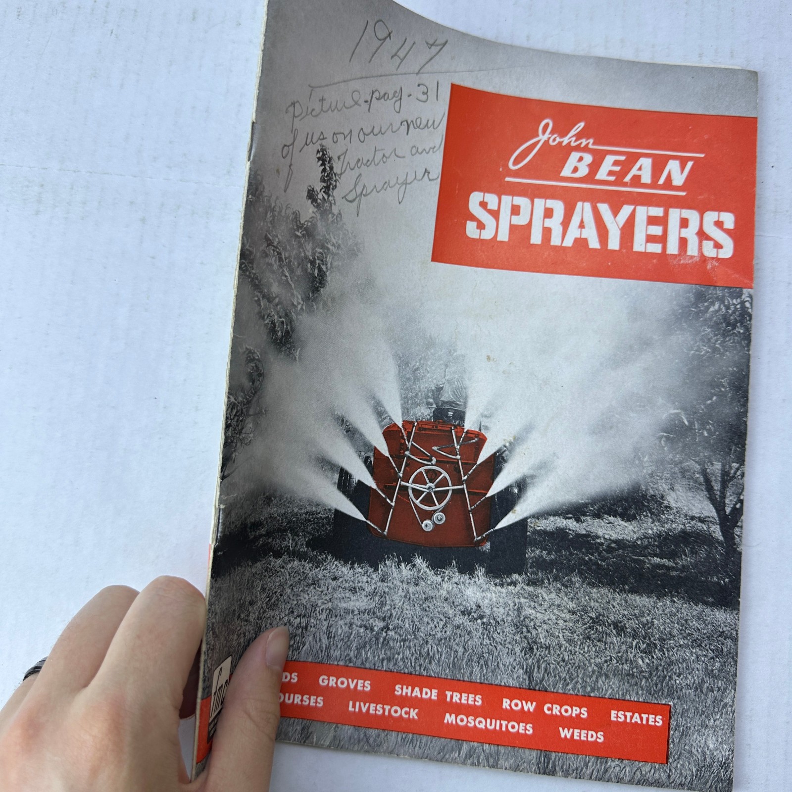 John Bean Sprayers FMC Food Machinery Corporation Catalog Lansing Michigan