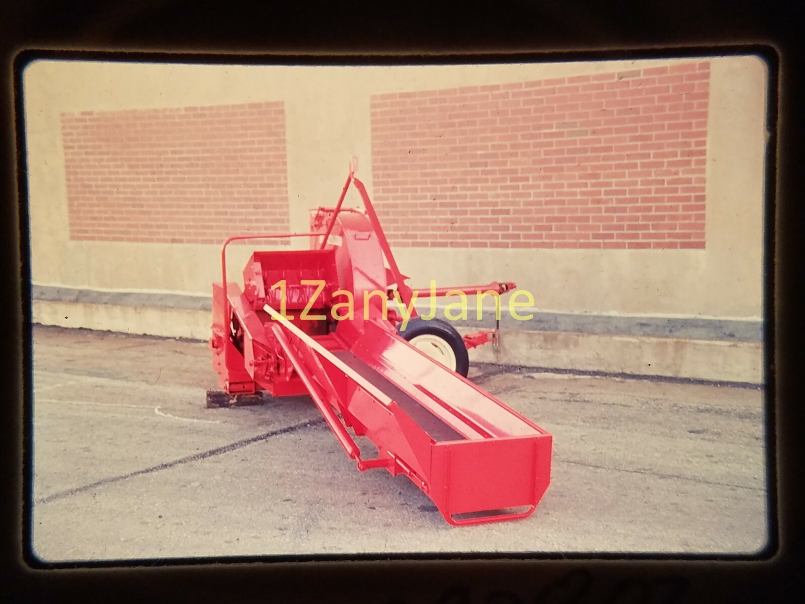 AC0802 35mm Slide of an Allis-Chalmers from MEDIA ARCHIVES PLOWER EQUIPMENT