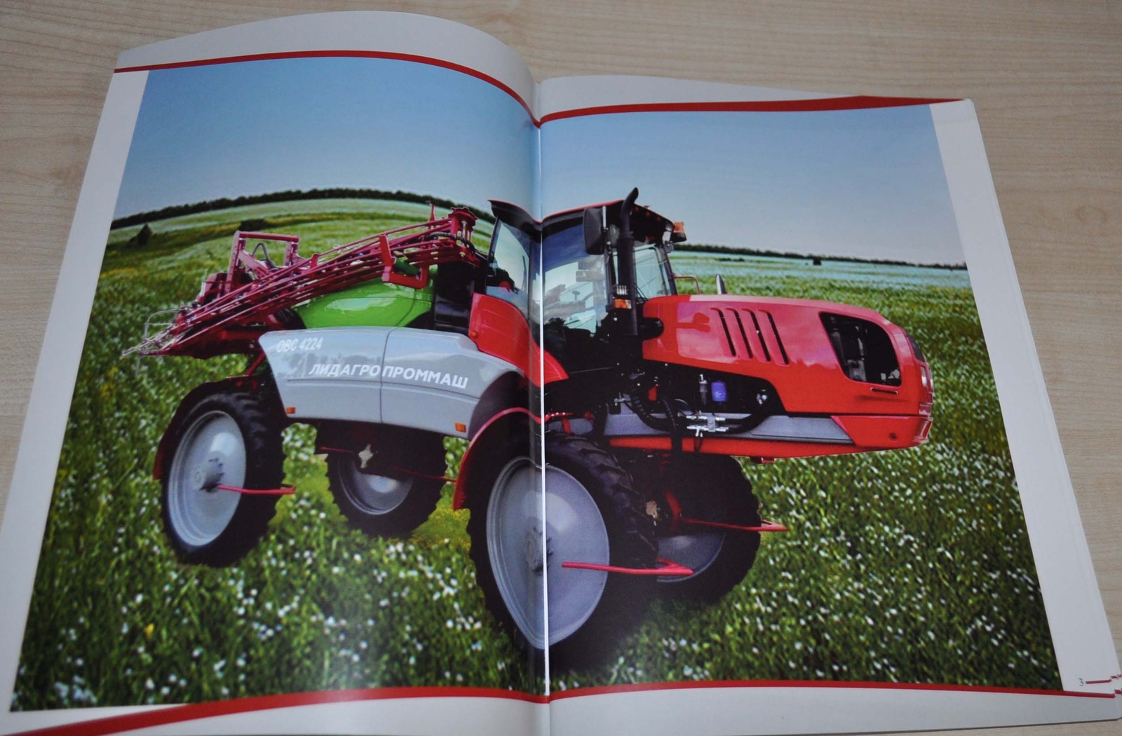 Lida Range Tractor Sprayer Grain Combine Harvester Case Brochure Prospekt ENG