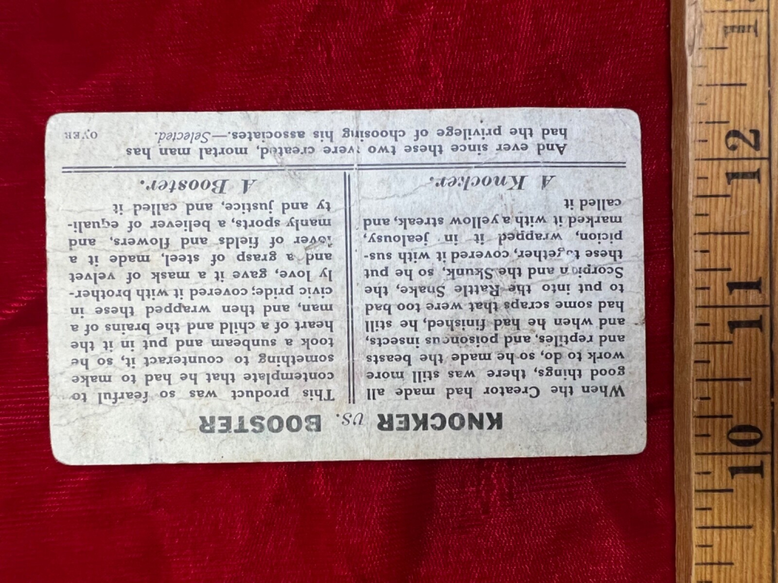 1919 August 30-Auction Advertising – Hallsville – Missouri Gold Giveaway Ticket
