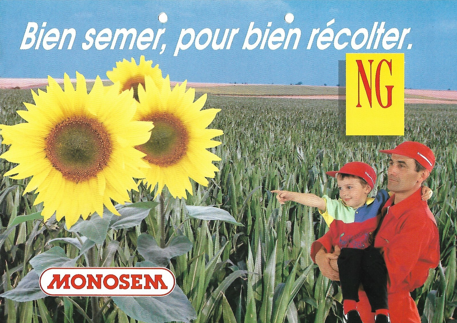 Farm Equipment Brochure – Monosem – NG – Seed Drill – FRENCH lang c1995 (F7665)