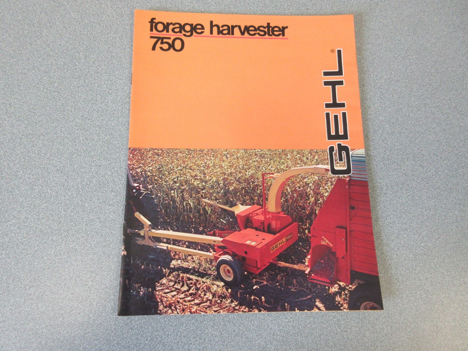 Gehl 750 Forage Harvester Brochure 1981