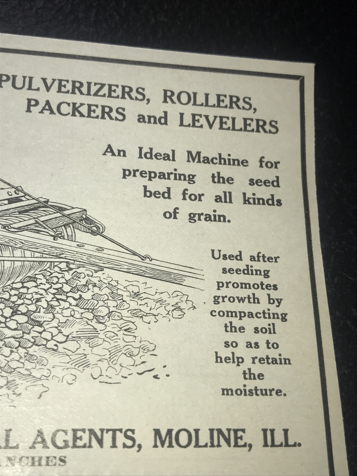 1916 Brillion Iron Works – Moline Plow Co. Farm Advertising – Moline – Illinois