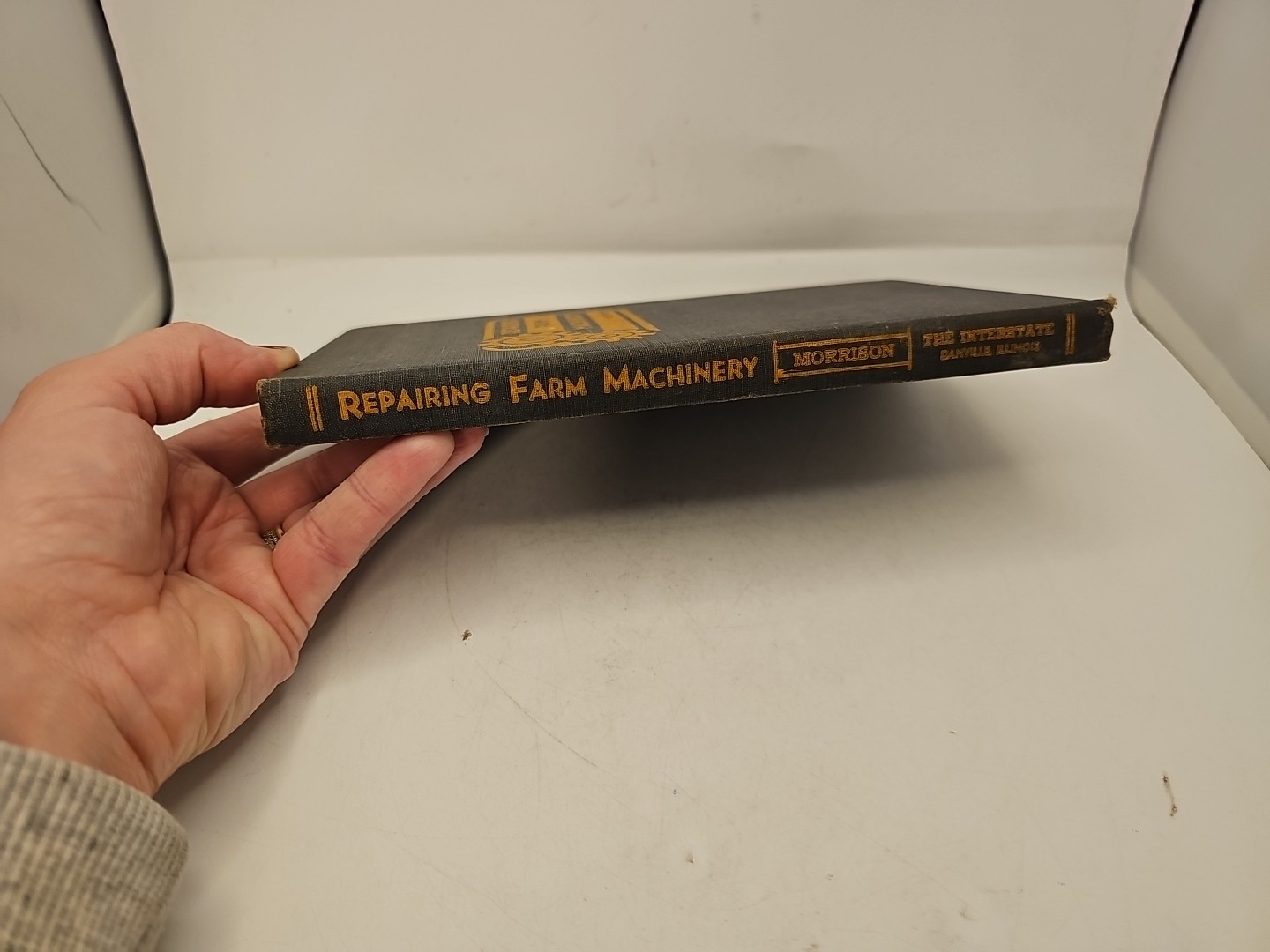 Book Repairing Farm Machinery truck tractor hit miss engine 1940 Morrison