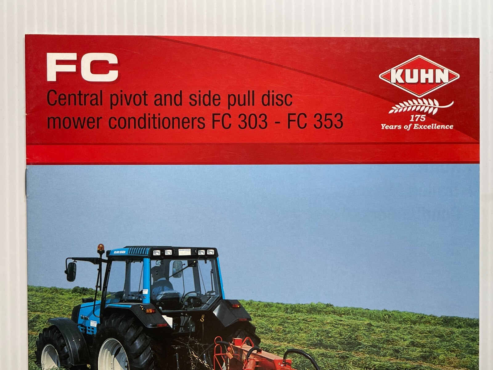 KUHN – FC Mower Conditioners (FC 303 FC 353) – Sales Brochure *Original 2004*