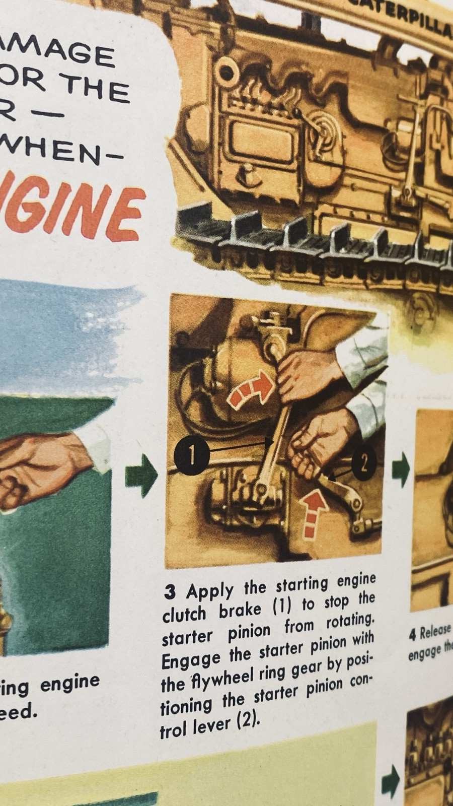 Original Caterpillar Maintenance Guide Comic Book D6 D4 D2 William Adam Tractors