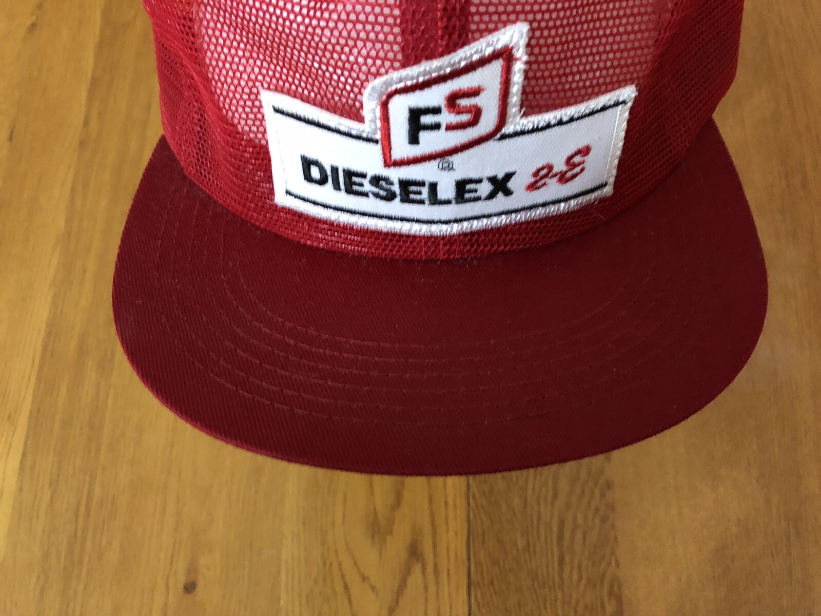 Vintage FS Dieselex 2-E Mesh Patch Trucker Hat Snapback Farming Gas & Oil