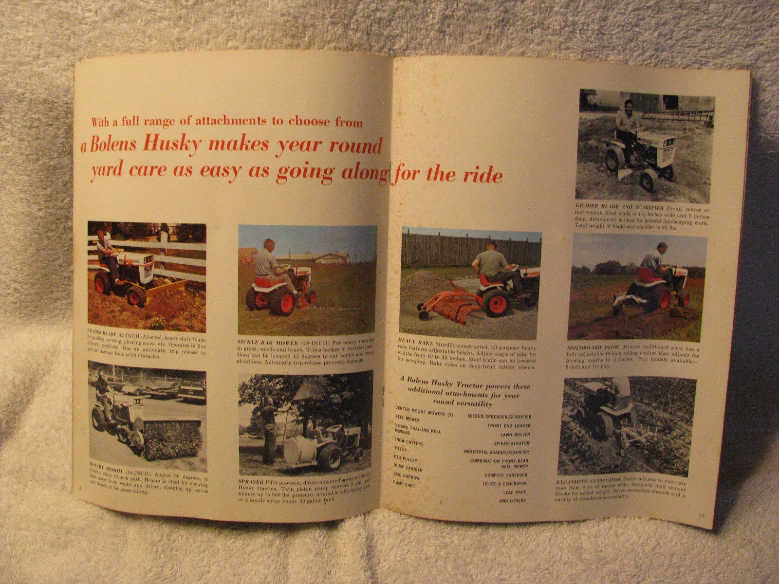1965 Arnold Palmer Bolens Outdoor Power Equipment Brochure
