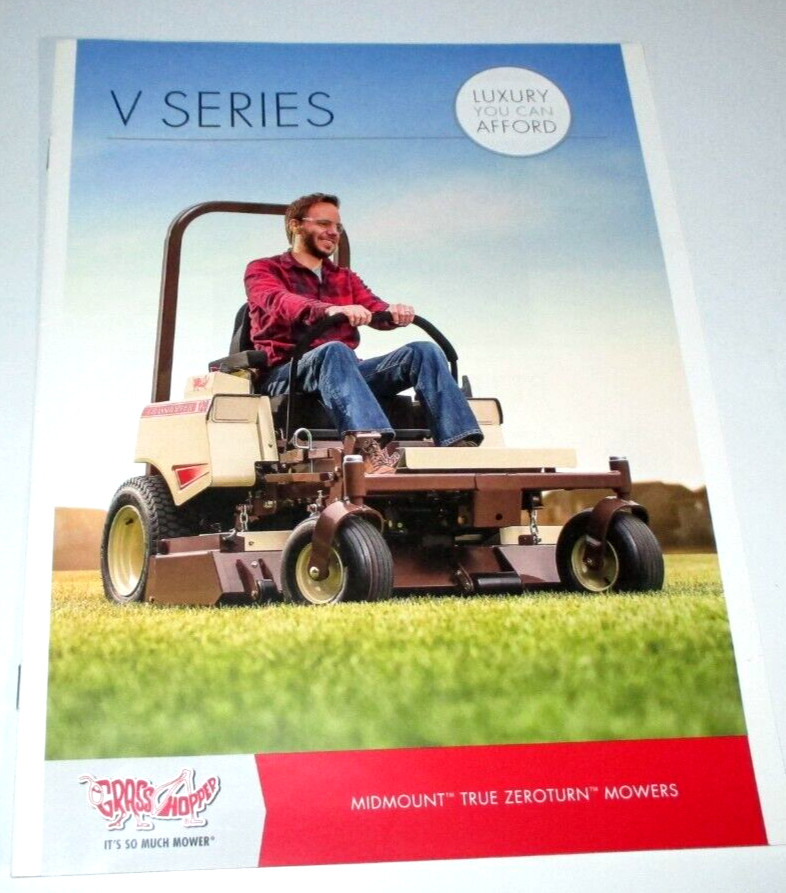 *Grasshopper V Series Zero Turn Mower Sales Brochure 8F thru 226V-61 2015
