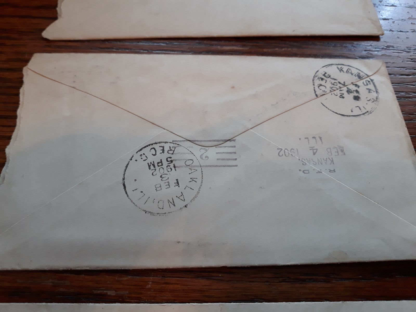3 vintage 1900 era ENVELOPES-poland china swine-swine journal-rural world