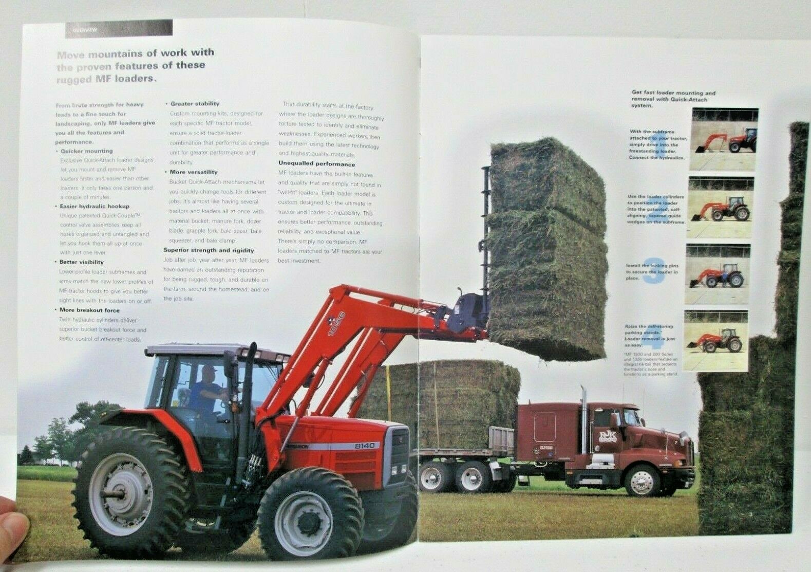 Massey Ferguson MF Loaders For Compact & Agricultural Tractors Sales Brochure