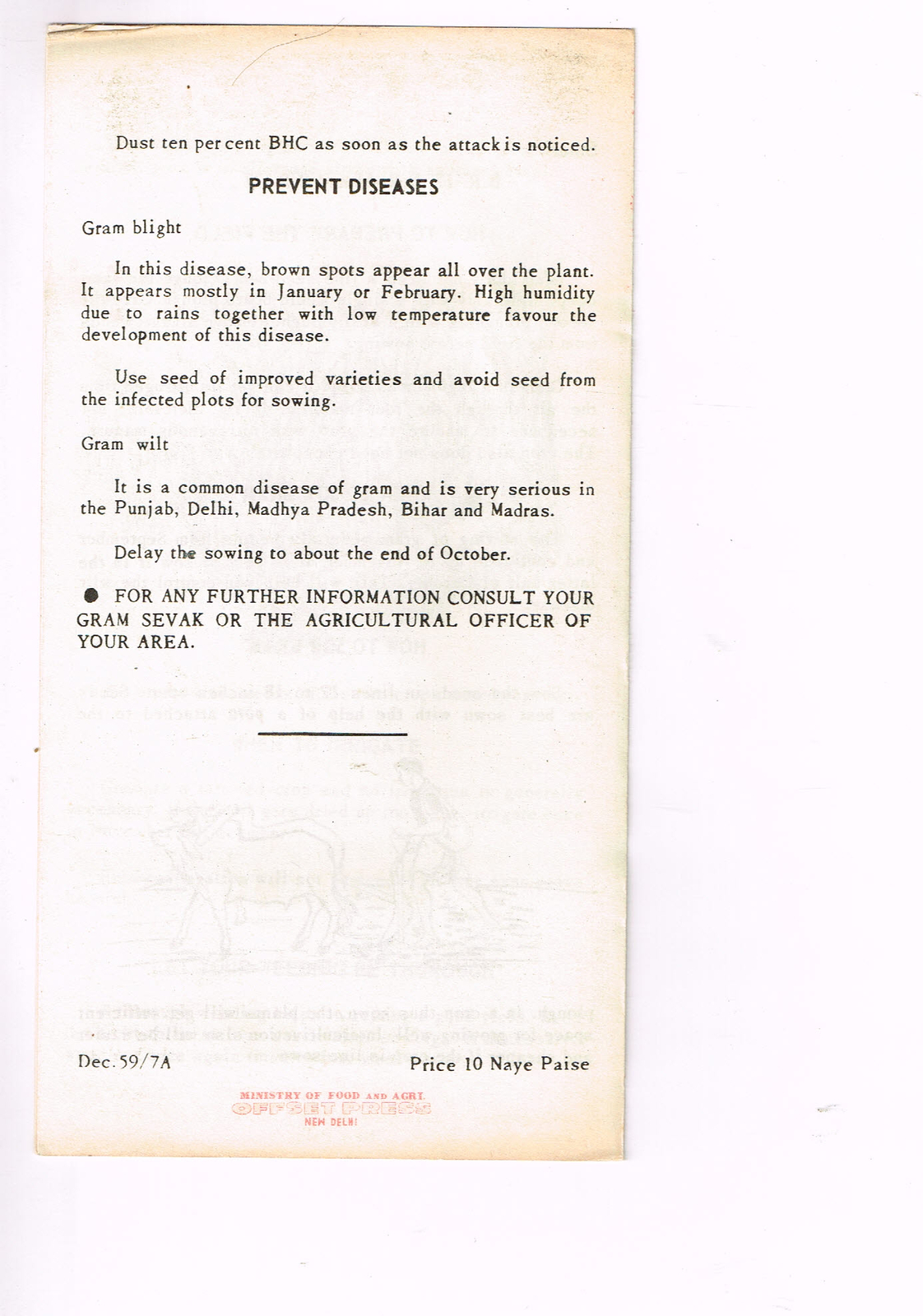 Vintage Farm Brochure New Delhi India Getting Good Gram yields