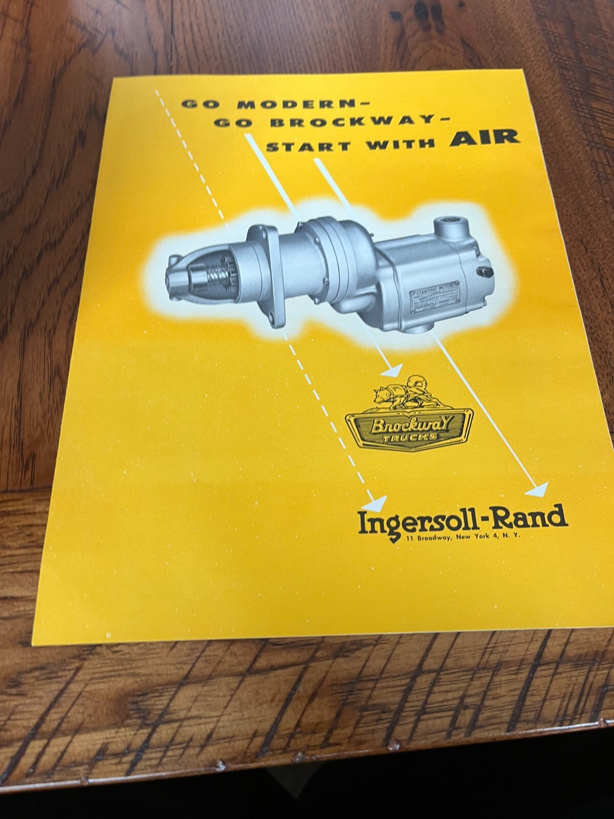 Brockway Trucks Start With Air For 1960 Brochure SMPA ver2