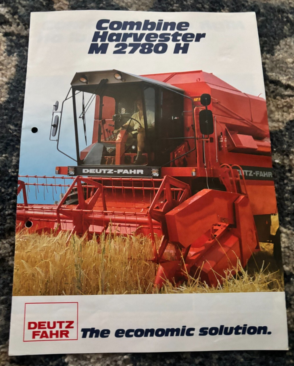 Deutz Fahr M2780H Combine Brochure FCCA25