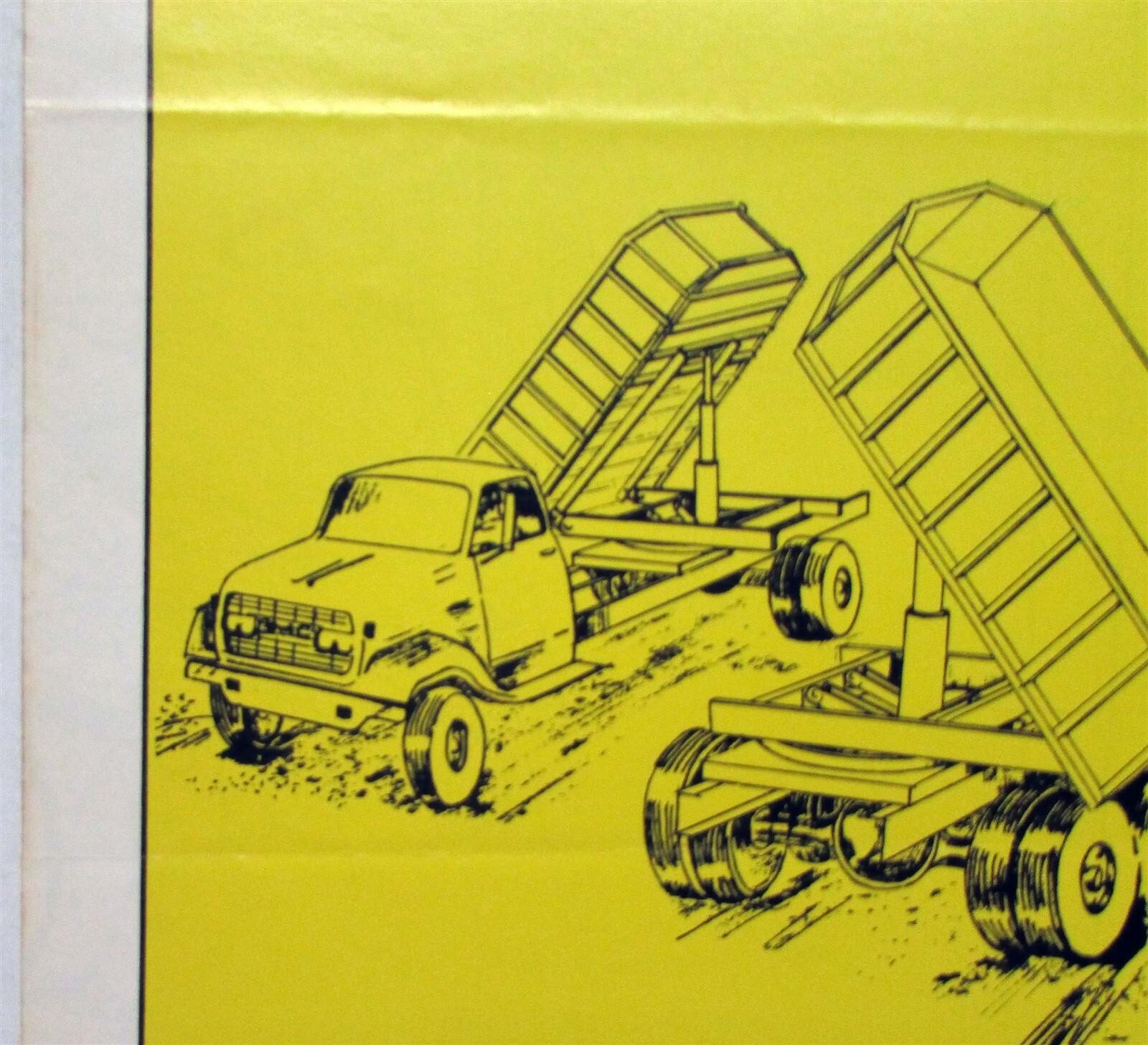 Vintage American Alloy Steel Inc Directional Dump RB-10 HD Construction Folder