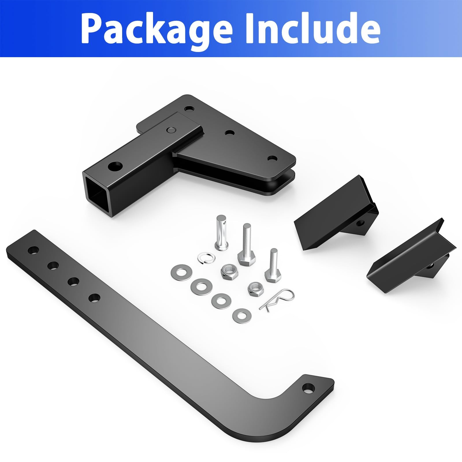 Hitch Mounted Ripper for ATV/UTV Tractor Lawn Mower Fit 2&Prime; Receiver 3 Point H…
