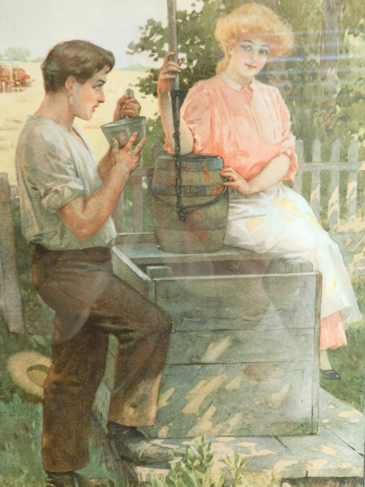 Vintage Bradley&rsquo;s Magazine Fertilizer Advertising Poster Framed