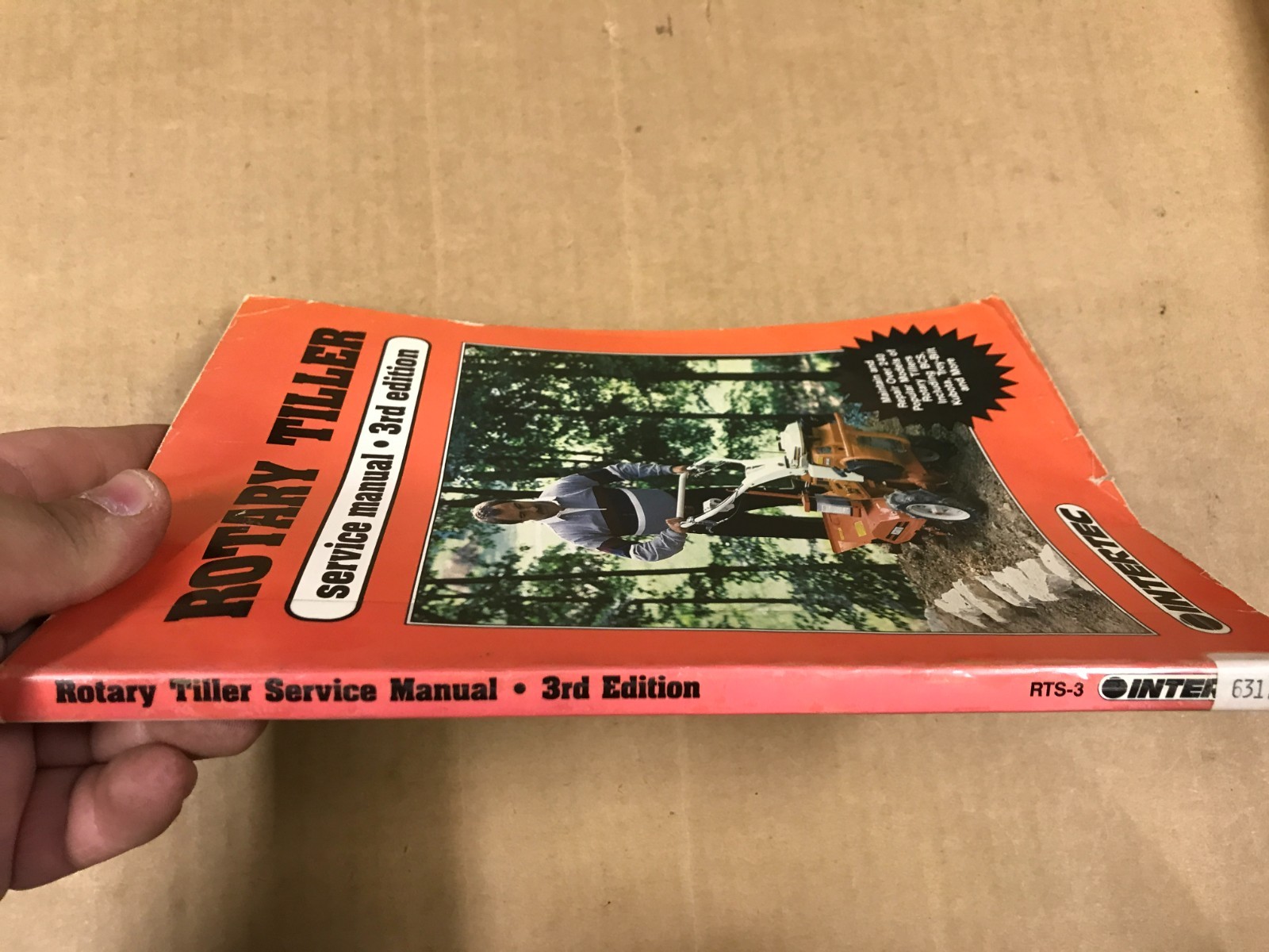 Vintage Intertec Rotary Tillery Service Manual – 3rd Edition