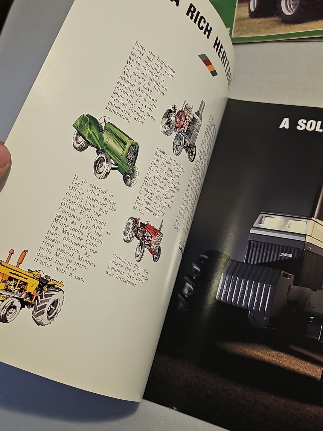 White American Series Tractor Brochure Sales Literature 6pgs