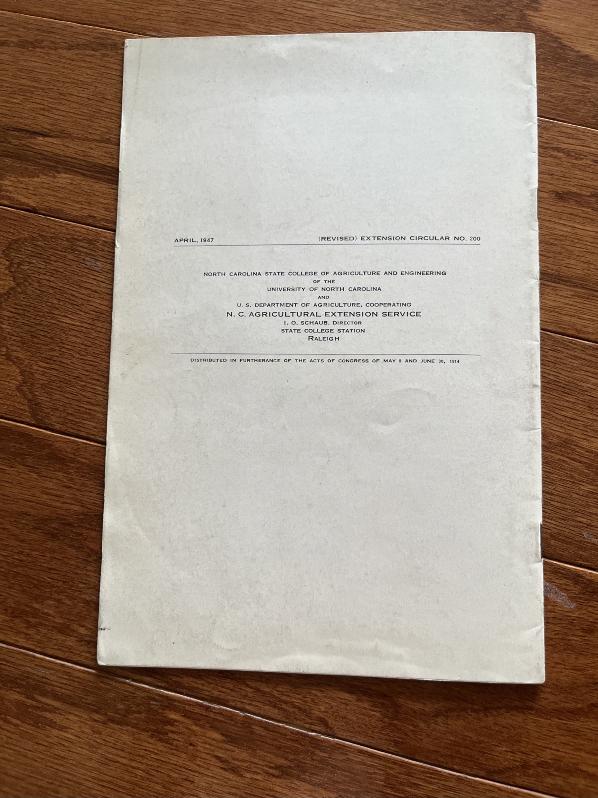 Vintage Rose Agricultural Booklets (1947, 1953)