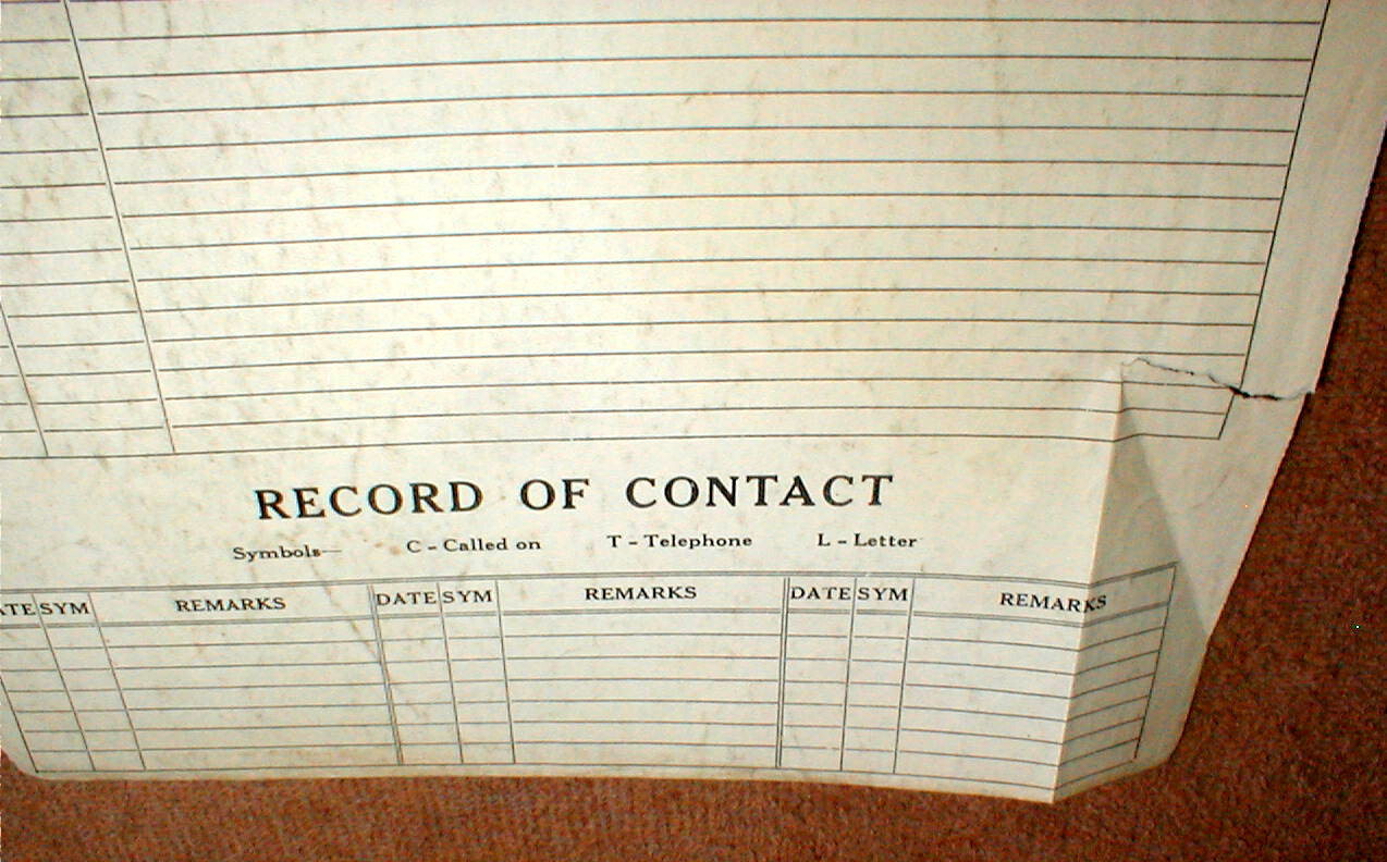 Farmall 450 + 450 Hi-Clear Tractor Blank Delivery Report Dealer&rsquo;s Copy