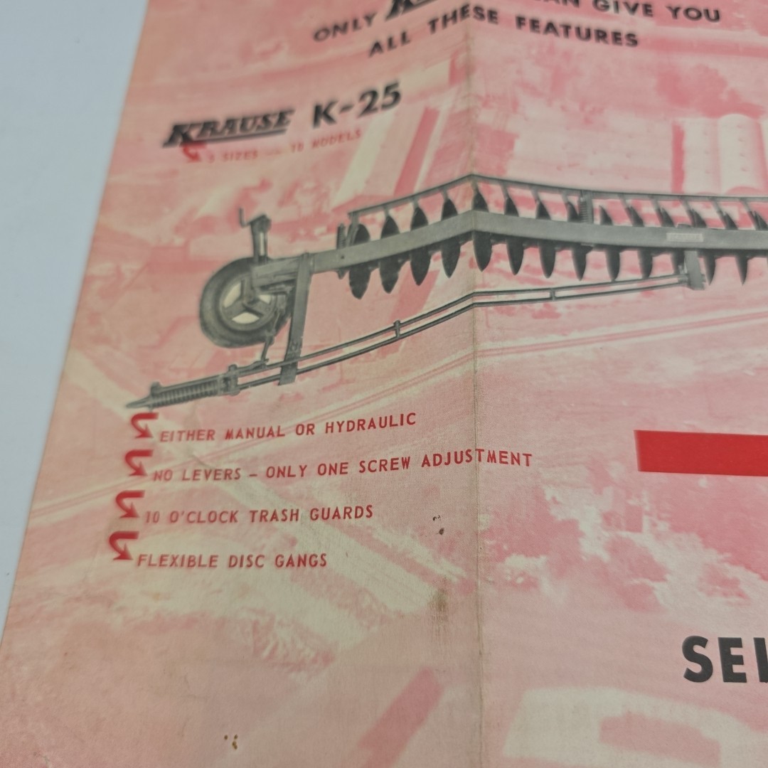 KRAUSE K-25 Section&rsquo; Spec. Brochure