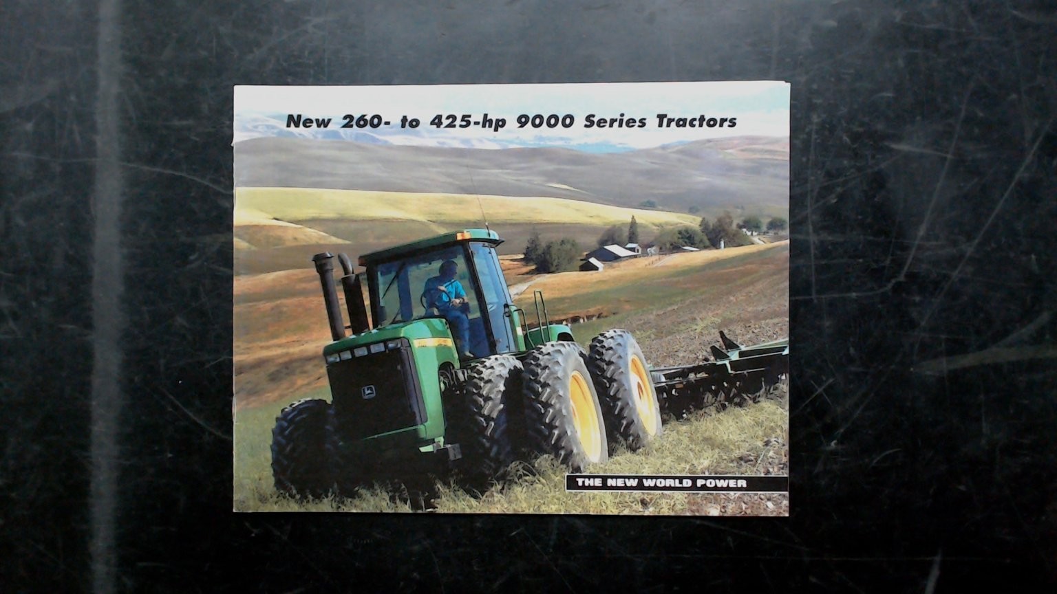 John Deere 9000 Series Tractors Brochure 260-425 HP Vintage Farm