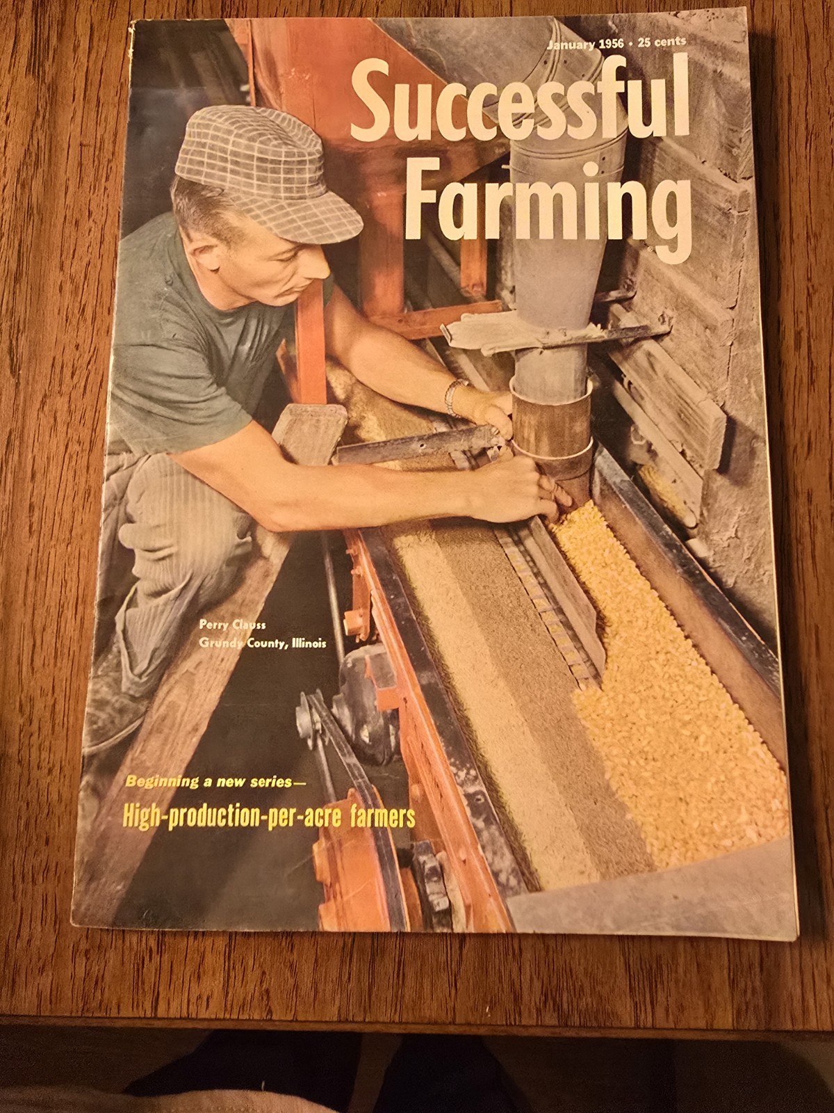 Successful Farming magazine issue from January 1956