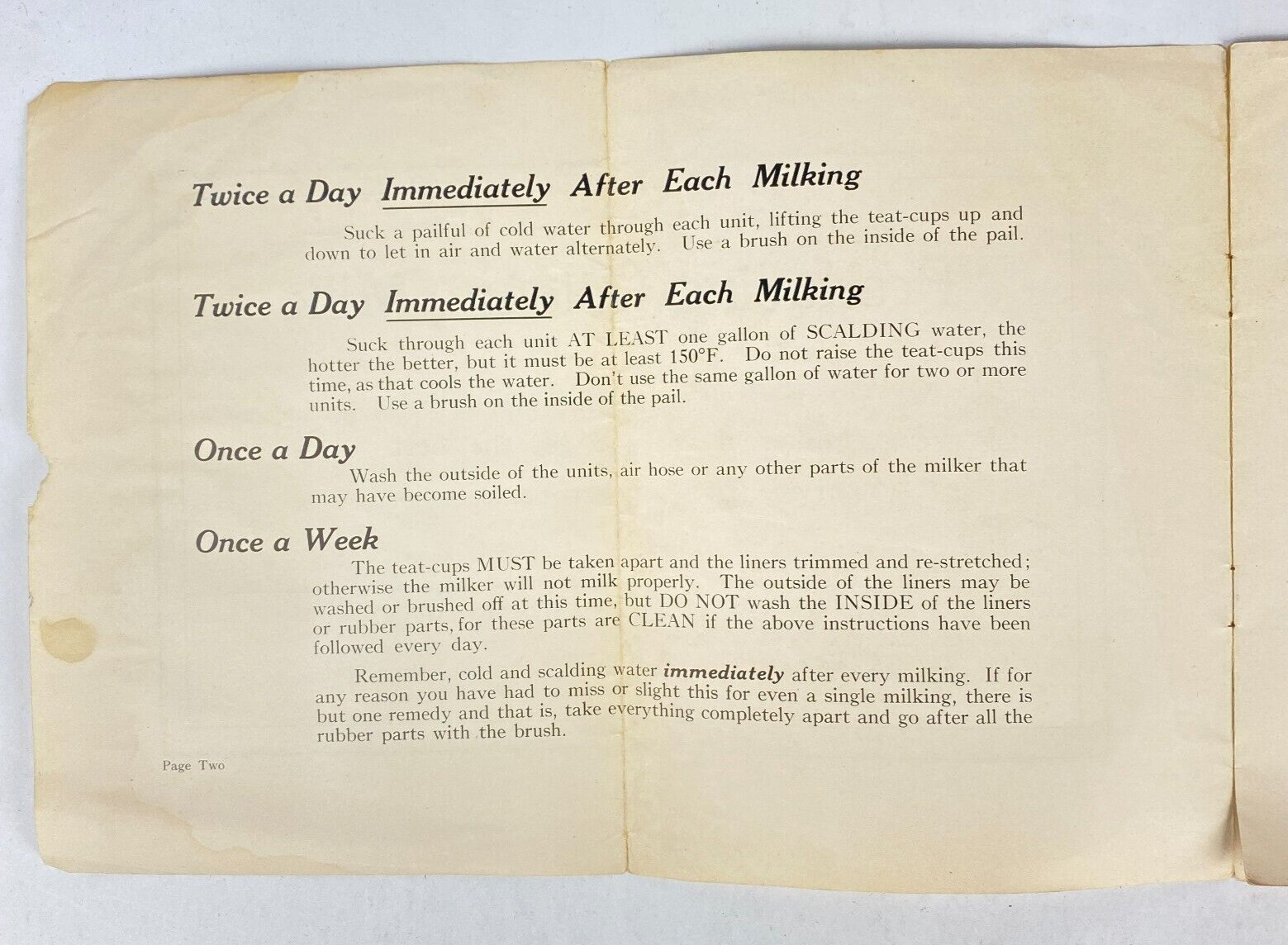 Lot 4 Farming Meat Dairy Milk Freezing Agriculture Related Booklets Vintage