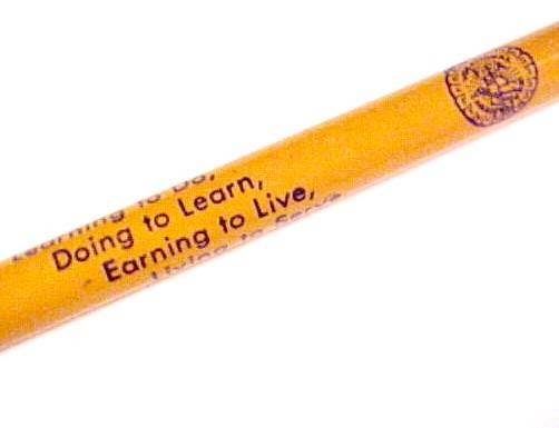Future Farmers of America Knoxville Chapter Lead Pencil Vintage Iowa Advertising