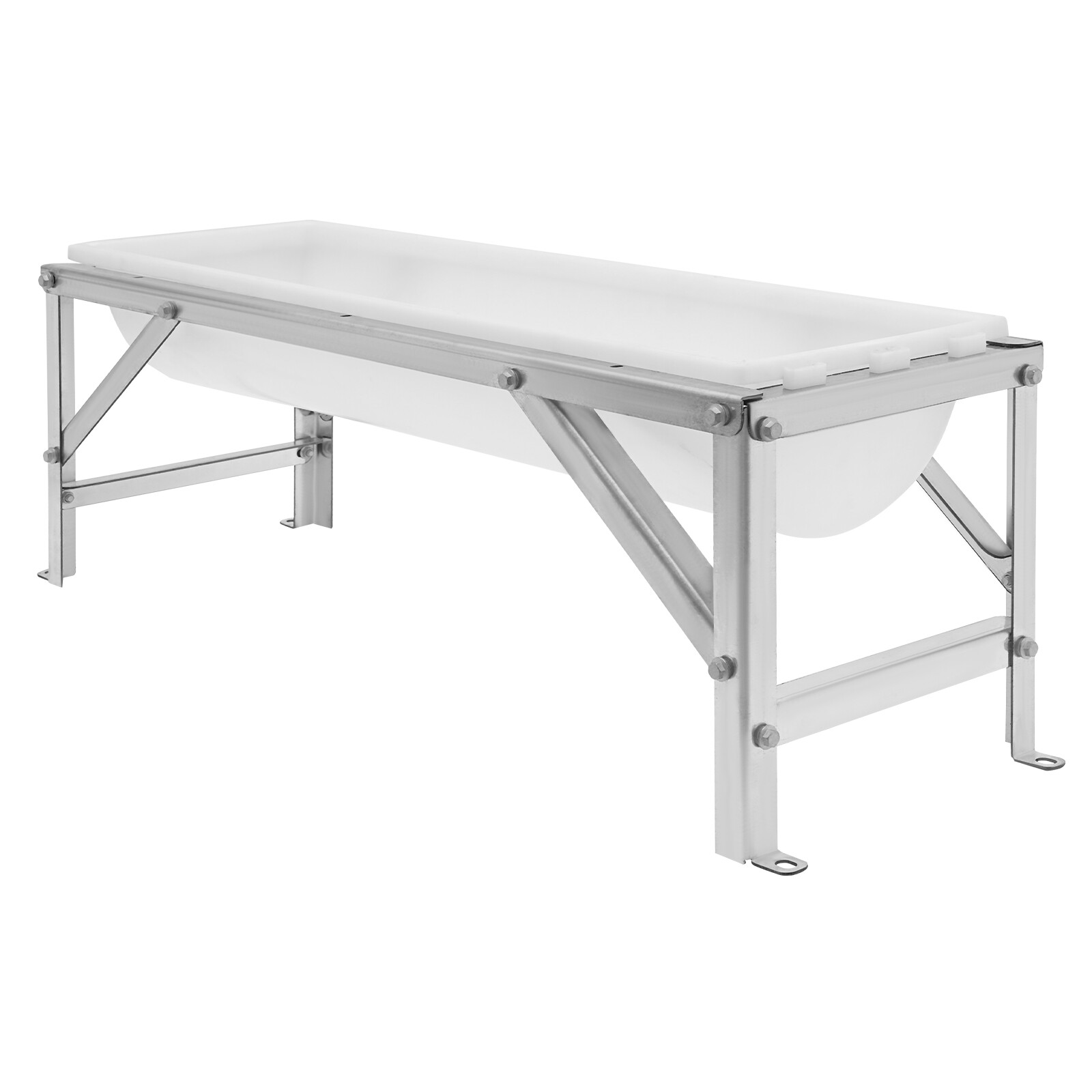 Large Capacity Livestock Feed Trough Long Feeder Feed Trough with Stand SALE