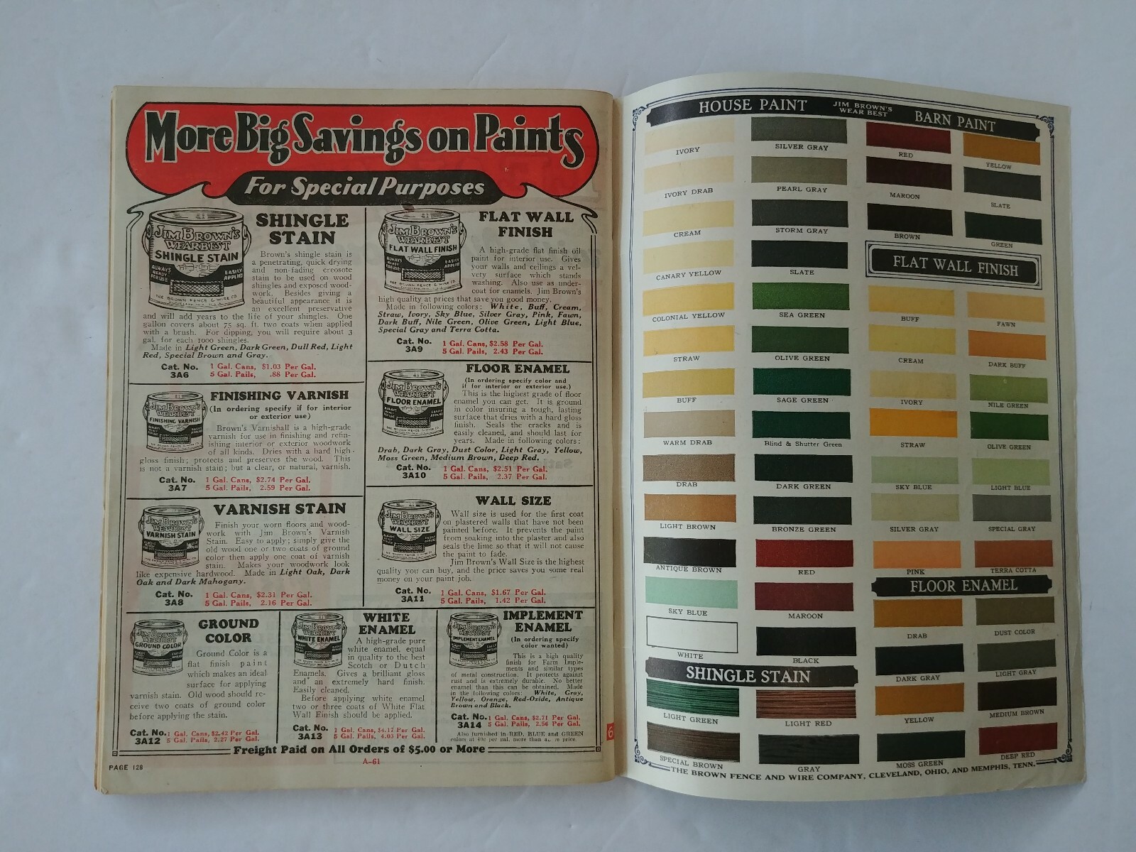 1930 Barbed Wire & Fencing Catalog Jim Brown&rsquo;s plus Stoves, Furnaces, & More