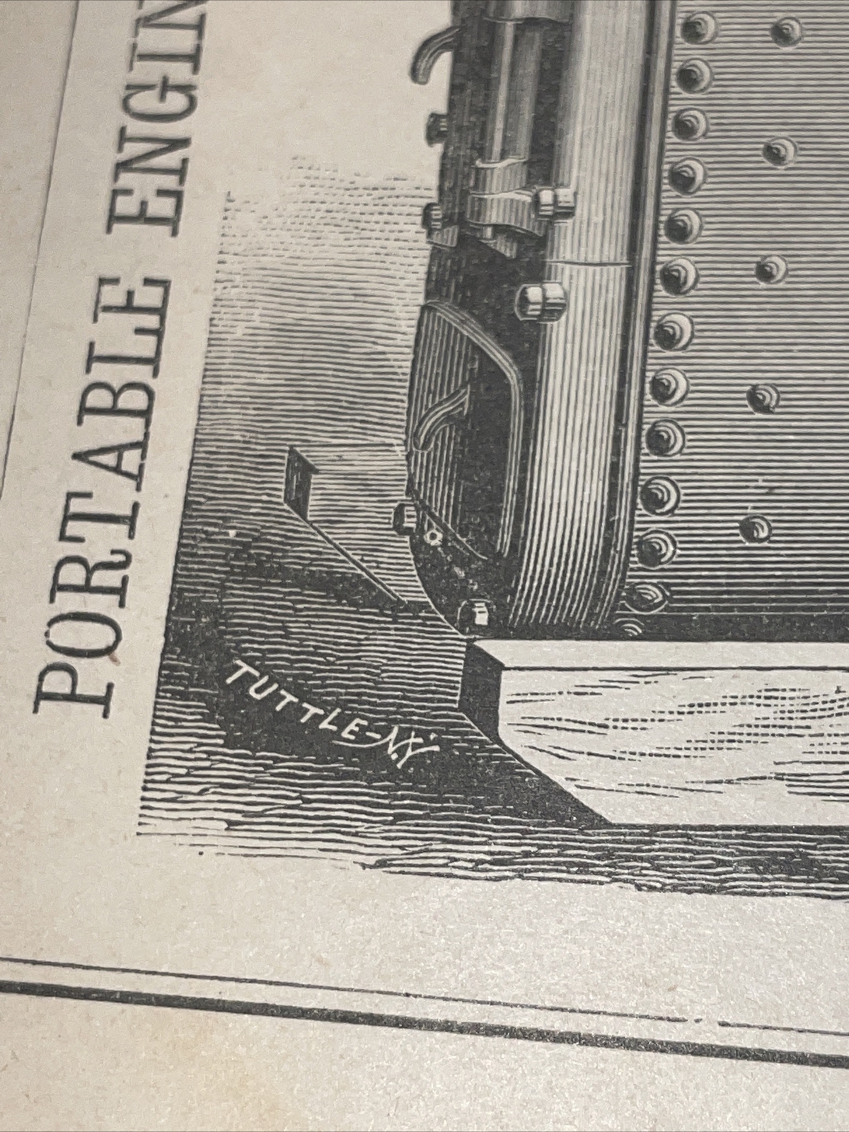 1891 Baldwin – Nagle Engine – Farm Advertising – New Orleans