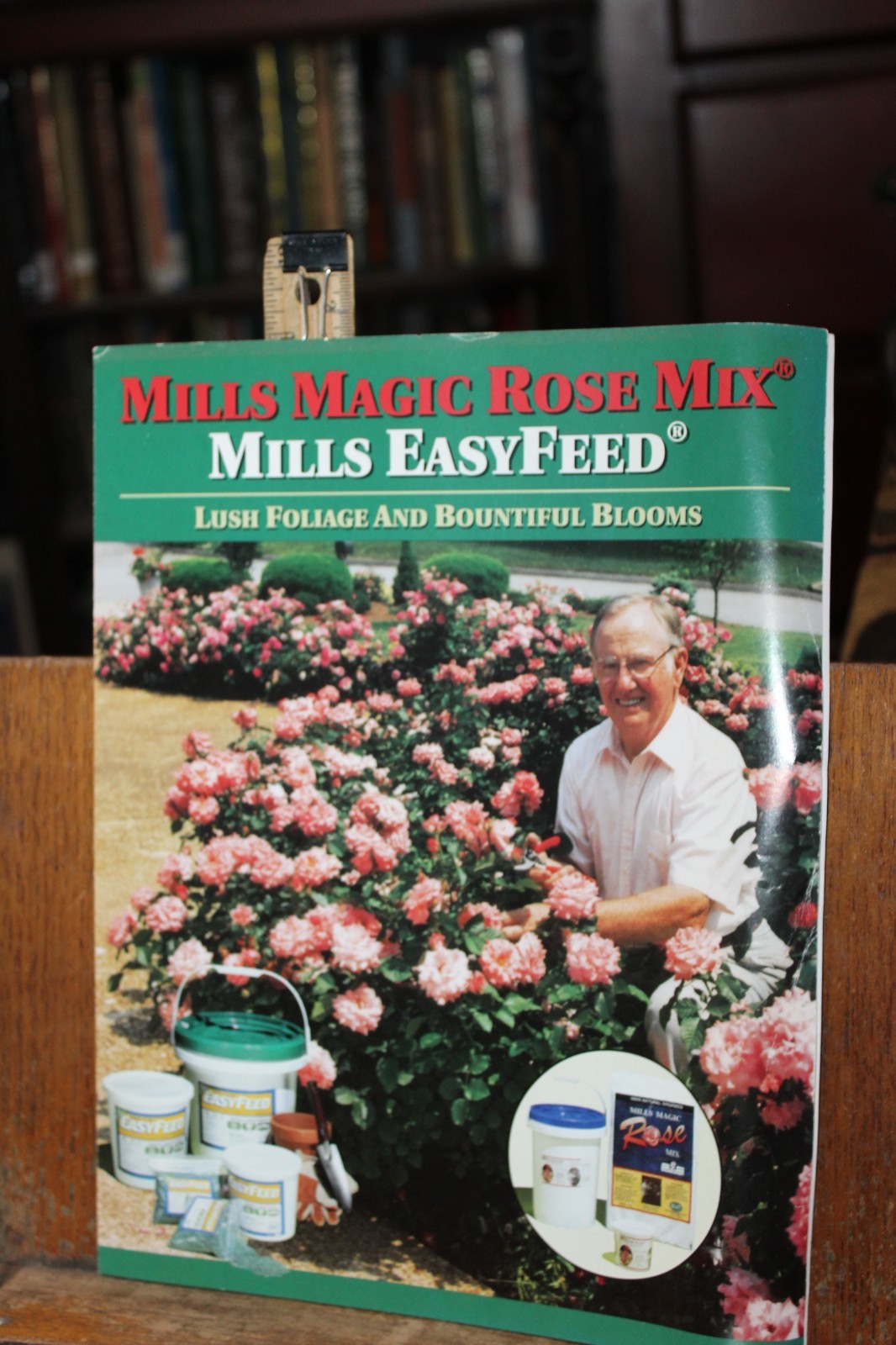Vintage Gardening Brochure Mills Magic Rose Mix EasyFeed